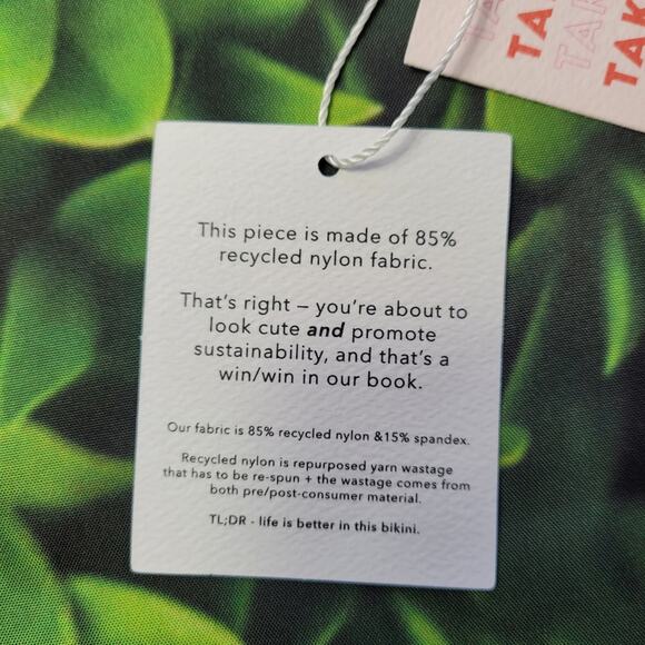 NWT Dippin' Daisy's Reversible Nocturnal Plaid Bikini Bottom size Large - Picture 13 of 16